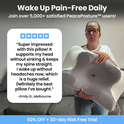 PeacePosture™ Premium Cervical Pillow