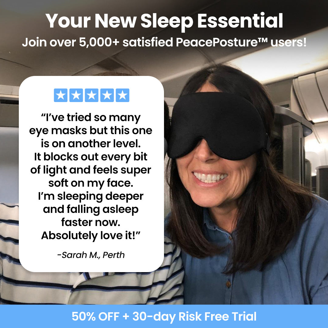 PeacePosture™ Comfort Eye Mask